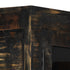 Rustika Rowe -  Highboard Black 90x40x180 cm Solid Mango Wood